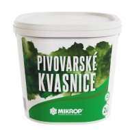Pivovarské kvasnice vo vedierku