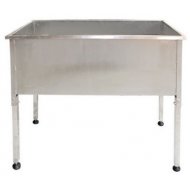 Odviečkovací nerezový stôl