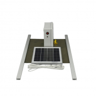 Automatické otváranie/zatváranie kurníka so solárnym panelom