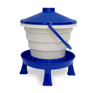 Vedierková napájačka pre sliepky, hydina GAUN 12225 - 15l, plastová, na nožičkác