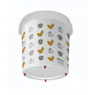 Napájací vedro s niply 32 litrov