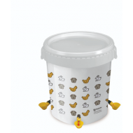 Napájací vedro s mištičkami 32 litrov