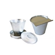 Pozinkovaný set napájačky a kŕmidla