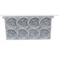 Rámik na plástový med srdce