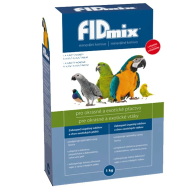 Minerálne vitamínové krmivo FIDMIX PRE OKRASNÉ A EXOTICKÉ PTACTVO 1kg