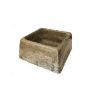 Miska pre králiky betónová - štvorec