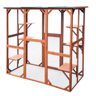 Vonkajší výbeh pre mačky 180 x 88 x 169 cm