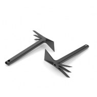 Okopávačka 3 hroty plast