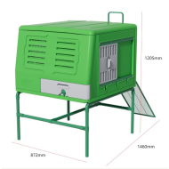 Kurník „Gaunsa“ varianta bez výbehu