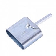 Montážna hlavice k izolátora plochá