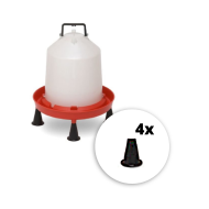 Súprava 4 ks nožičiek pre napájačku/kŕmidlo