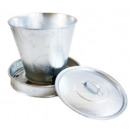 Zásobníkové kŕmidlo pozinkované s pokrievkou