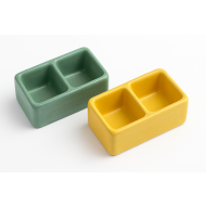 Miska pre králiky a hydinu - betónová 2dielna malá