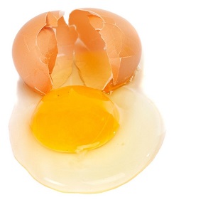 Krvavé škvrnky na žĺtku vajíčka